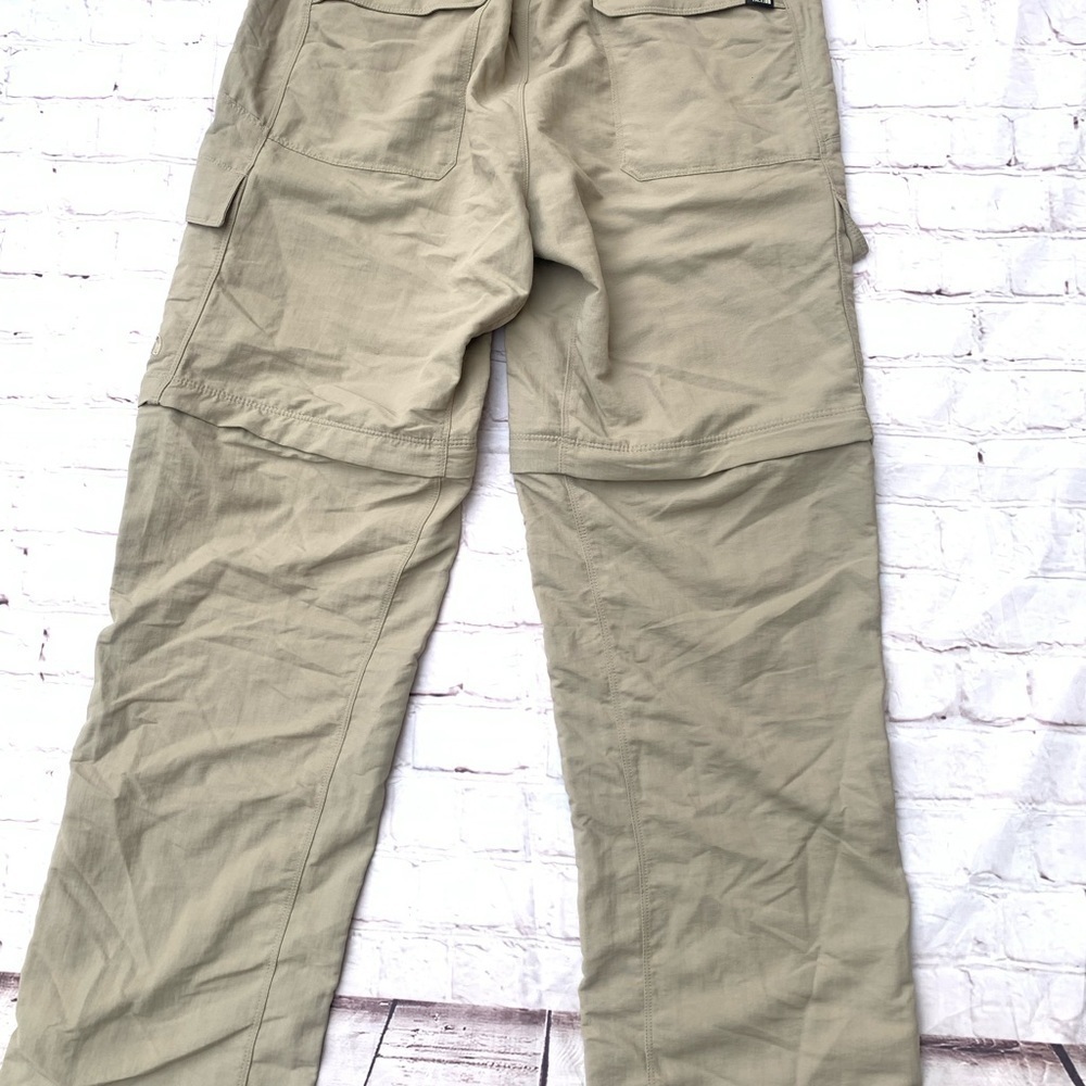 The North Face Paramount Peak Convertible Pants Cargo Khaki size Medium NWT - Picture 7 of 14